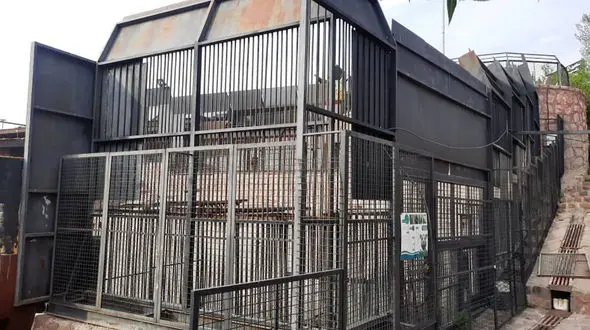 قفس خرس های باغ وحش قزوین غیر قابل فرار شد! + فیلم و تصاویر جدید از قفس 