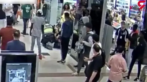 نوجوانی که افسر پلیس را زد و فرار کرد + فیلم