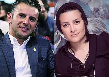 سفر زمان / مونا بانکی پور، همسر اول امین حیایی در یک باشگاه بدنسازی؛ سال 97