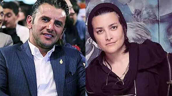 سفر زمان / مونا بانکی پور، همسر اول امین حیایی در یک باشگاه بدنسازی؛ سال 97