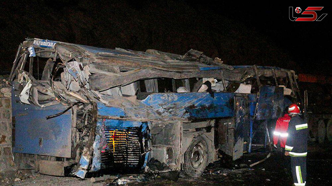 اعلام علت فاجعه اتوبوس مرگبار سوادکوه 