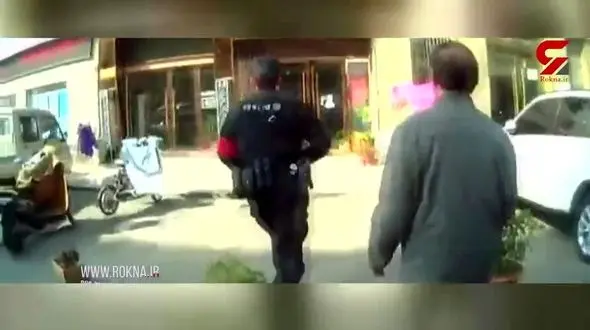 ورود گاو فراری به یک فروشگاه/ فرار مشتریان وحشت زده + فیلم و عکس