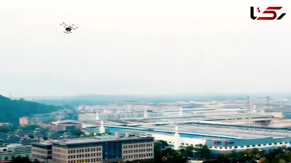 فیلم رکوردشکنی پهپاد هیدروژنی چین