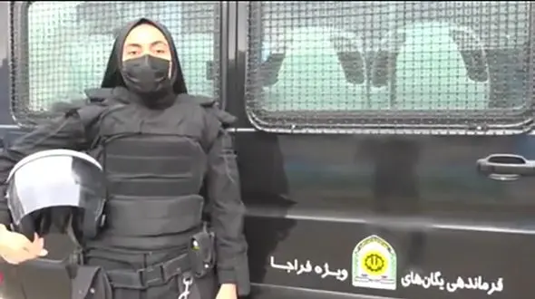 فیلم و عکس از دختران دهه هشتادی در یگان‌های ویژه پلیس ایران