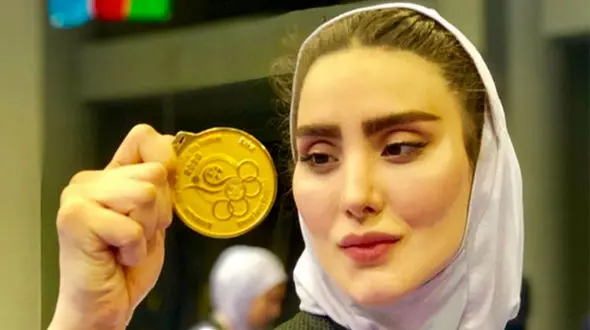 دختر ایرانی زیباترین خانم ورزشکار جهان ! / دعوت از شهربانو دامغانی نژاد برای مدل شدن ! + عکس ها