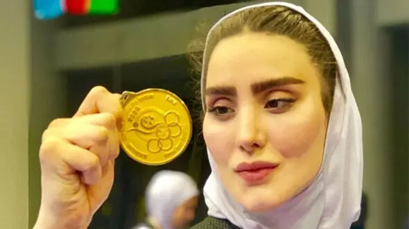 دختر ایرانی زیباترین خانم ورزشکار جهان ! / دعوت از شهربانو دامغانی نژاد برای مدل شدن ! + عکس ها