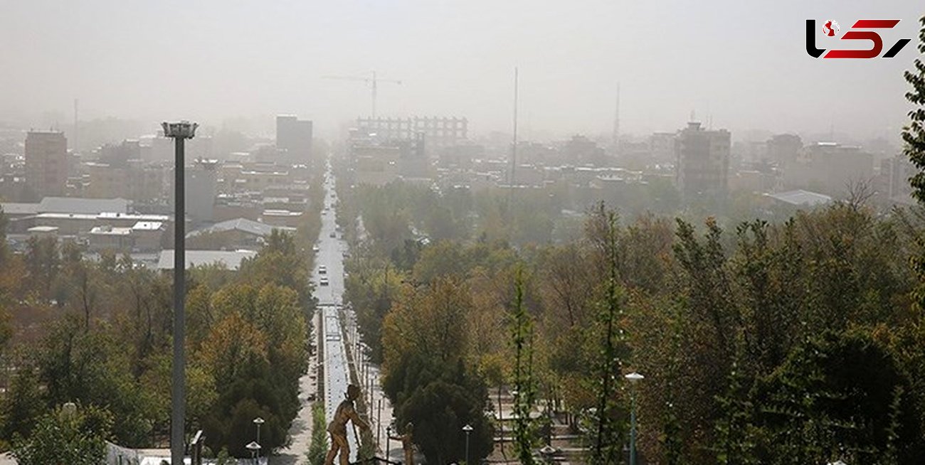 کاهش آلودگی هوای تهران نسبت به روز گذشته 