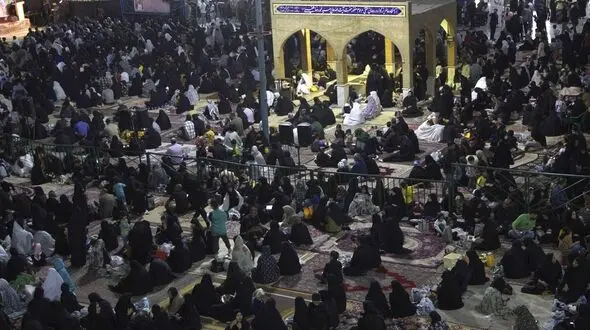 گزارش تصویری از دومین شب از لیالی قدر در خوزستان
