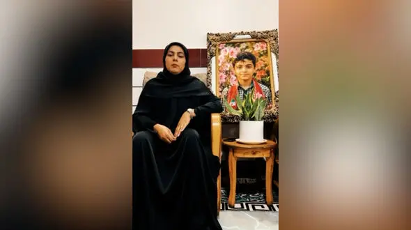 مادر شهید ماکان نصیری پیش از بازی تیم ملی چه پیامی برای بازیکنان فرستاد + فیلم
