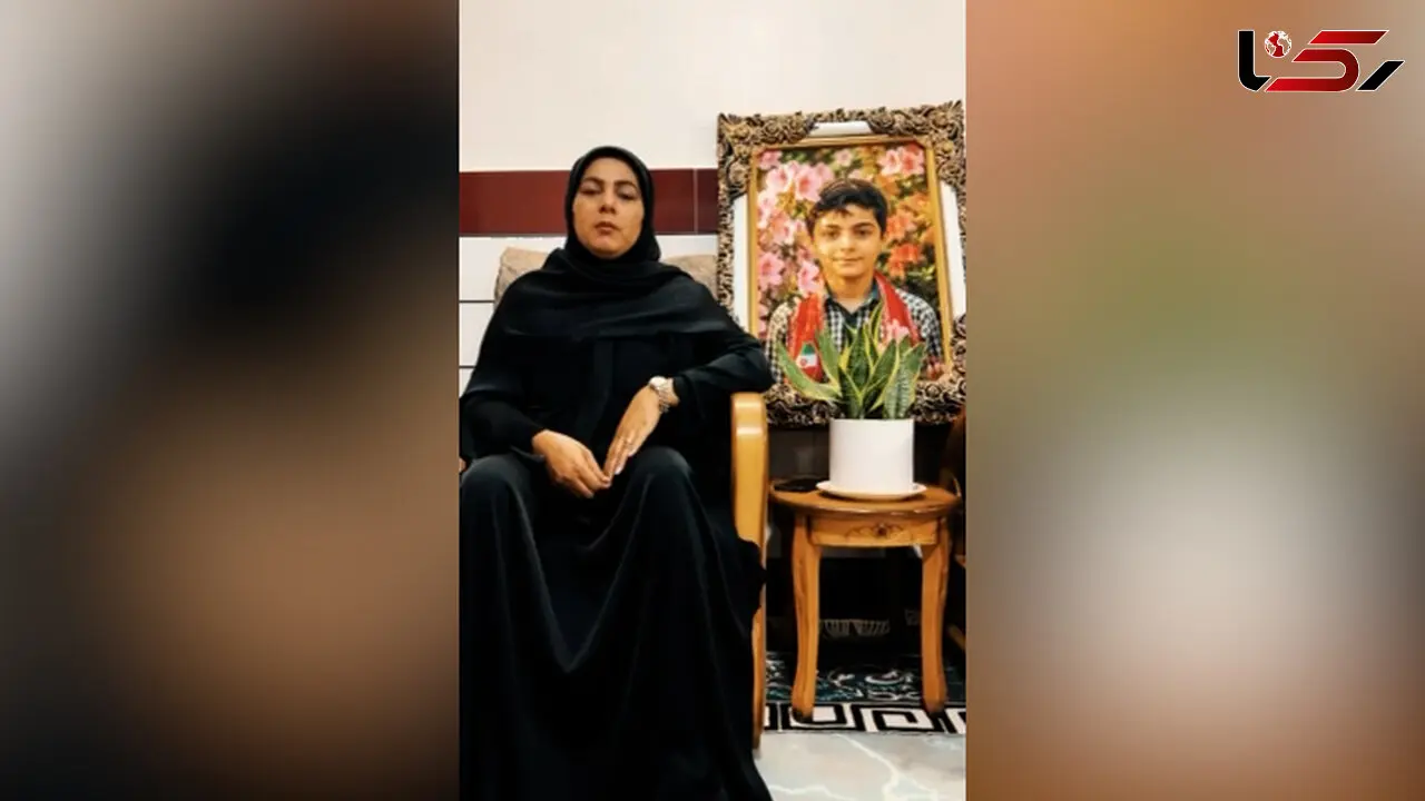 مادر شهید ماکان نصیری پیش از بازی تیم ملی چه پیامی برای بازیکنان فرستاد + فیلم