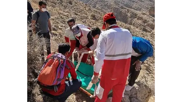  جوان جهرمی بر اثر سقوط از کوه جان باخت