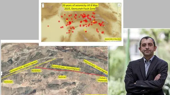 خطر زیر پای خراسان/ دو زلزله در یک هفته روی گسل فراموش‌شده
