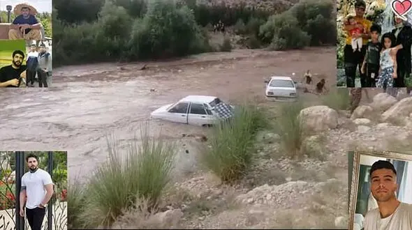 در این فیلم عمق فاجعه سیل فارس را ببینید / اسامی و عکس کشته شدگان