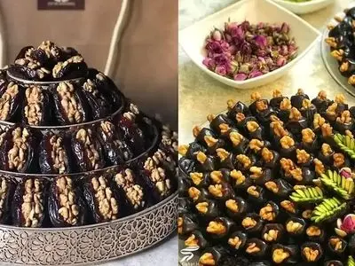 تزئین خرما برای مراسم روضه، عزاداری و ماه مبارک رمضان | آموزش جدیدترین روش‌ های تزئین