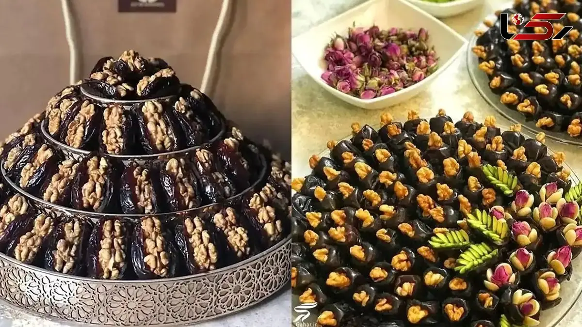 تزئین خرما برای مراسم روضه، عزاداری و ماه مبارک رمضان | آموزش جدیدترین روش‌ های تزئین