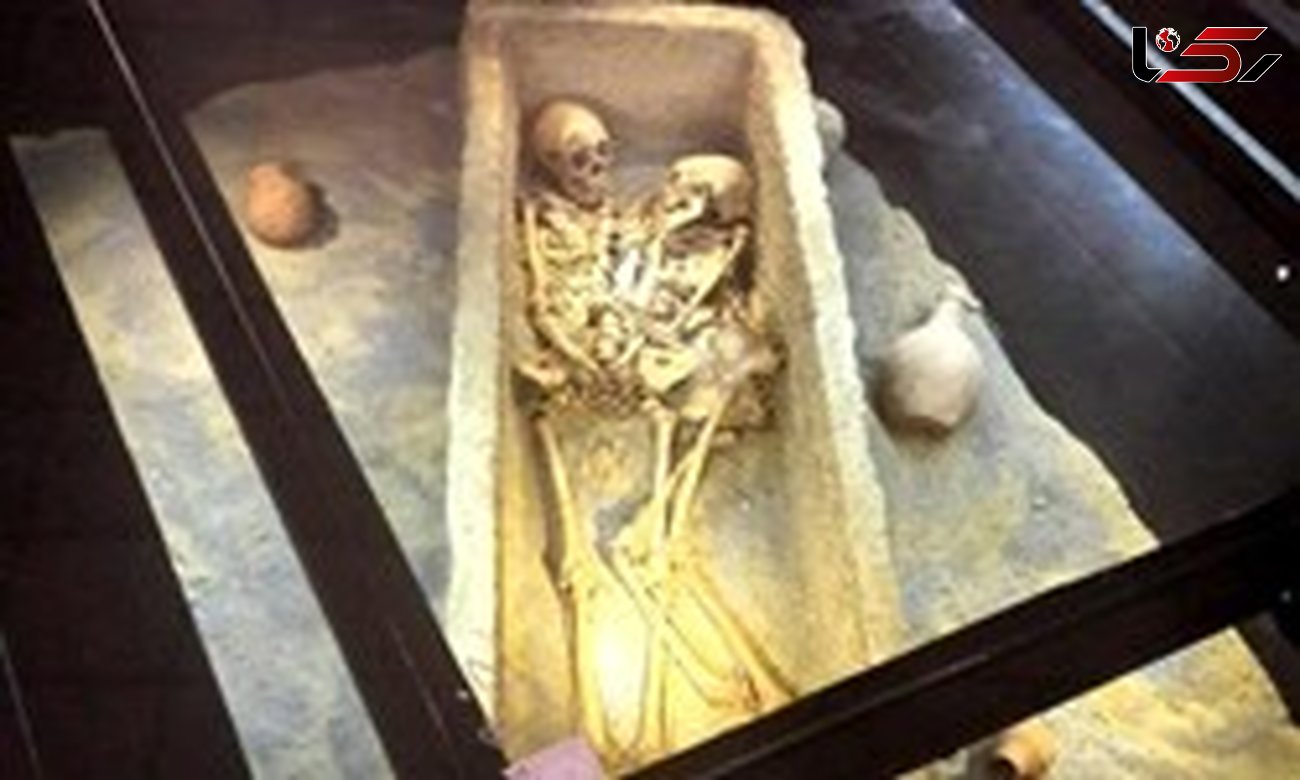 «اسکلت زوج اشکانی» جاذبه‌ای در موزه هگمتانه 