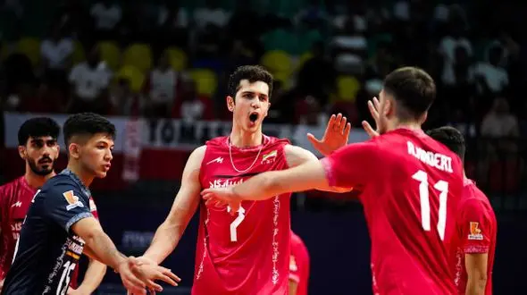 برتری تیم ملی والیبال ایران مقابل مصر در قهرمانی جهان