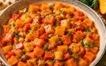 خوراک نارنجی خوشمزه و متفاوت؛ یک غذای پاییزی فوق‌ العاده / اینفوگرافیک