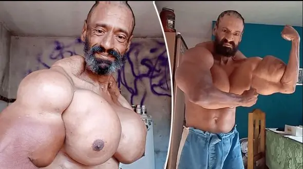 هالک معروف جهان در گذشت + علت و عکس هایی با عضله های عجیب