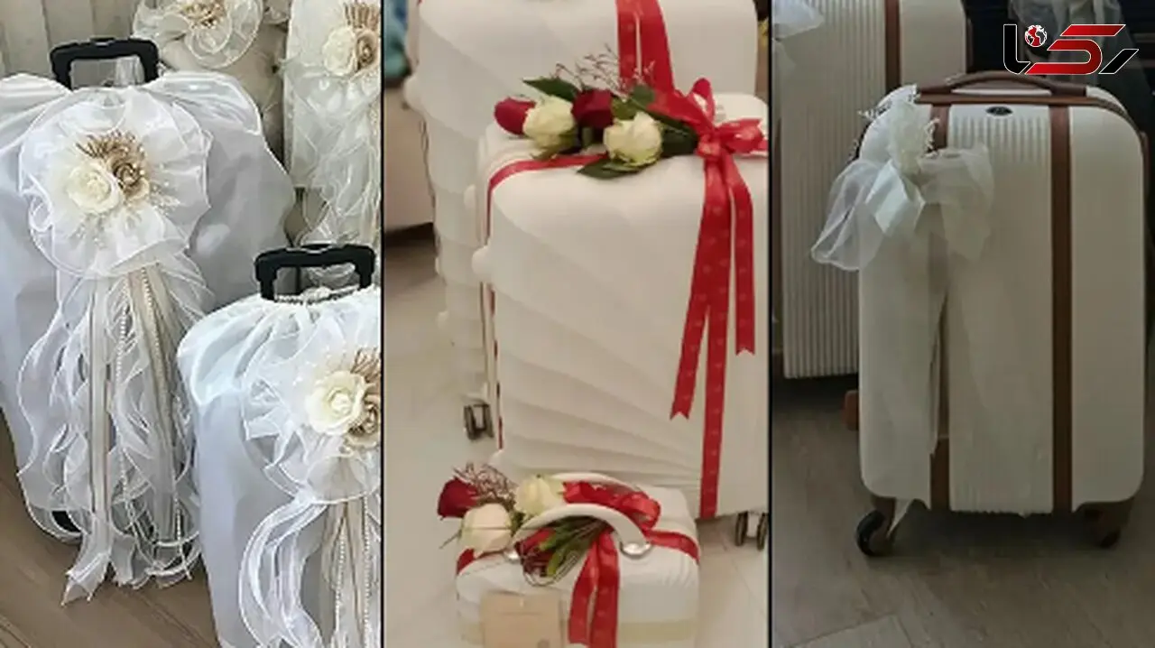 راهنمای تزئین چمدان عروس با گل‌ های طبیعی؛ شکیل‌ ترین مدل‌ ها