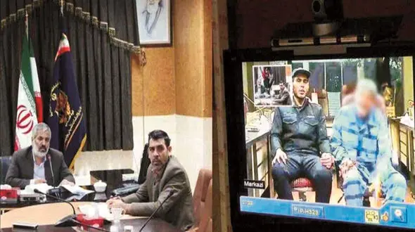 محاکمه آنلاین زندانی اراک در یزد! + عکس 