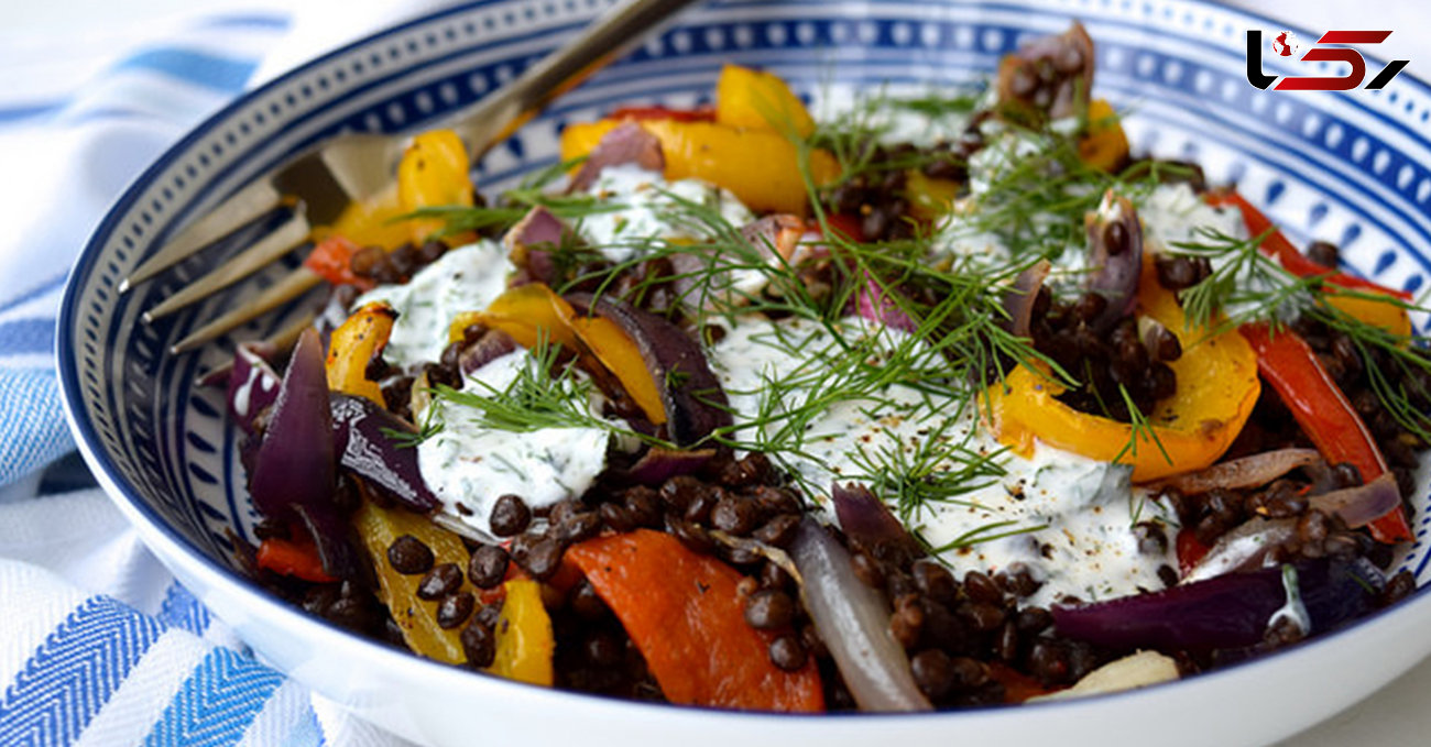 خوشمزه ترین سبزیجات کبابی با ماست+دستور تهیه در خانه