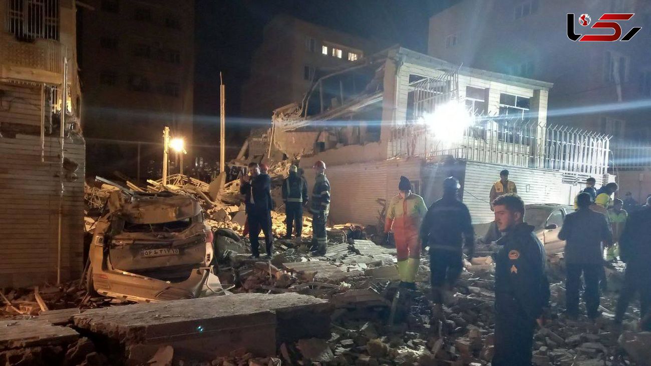 فوری / انفجار ۴ ساختمان در تبریز ۵ کشته داد + فیلم و عکس