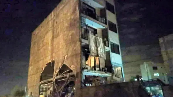 انفجار ساختمان مسکونی در شریف‌آباد پاکدشت ۷ مصدوم داشت