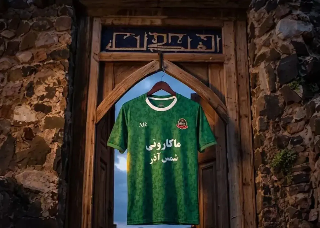 رونمایی خاص از کیت جدید شمس آذر در بازی مقابل پرسپولیس