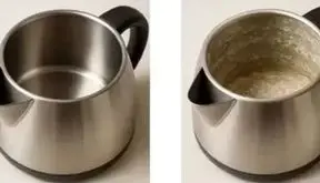 ترفندهای خانگی برای از بین بردن گچ سماور و کتری برقی / فیلم