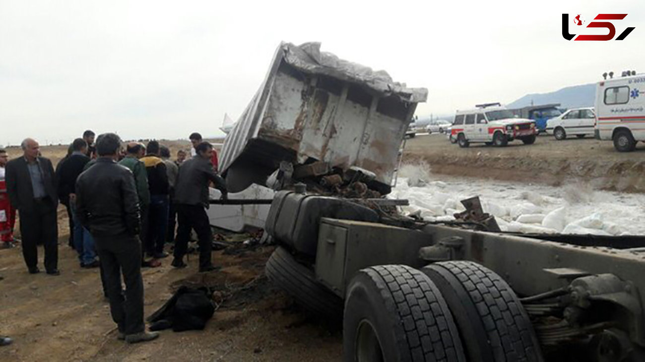 مرگ 2 راننده کامیون در محورهای سمنان

