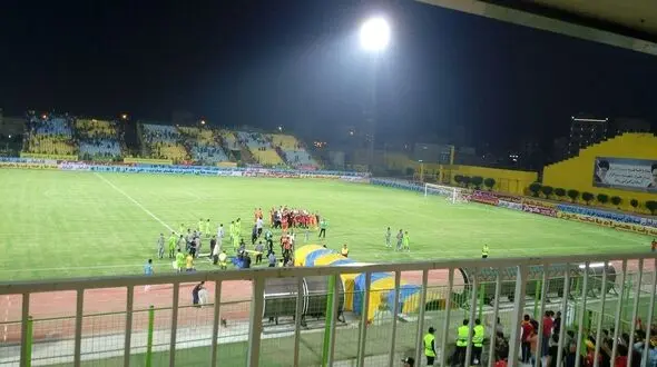 دربی پرحاشیه در خوزستان + عکس 