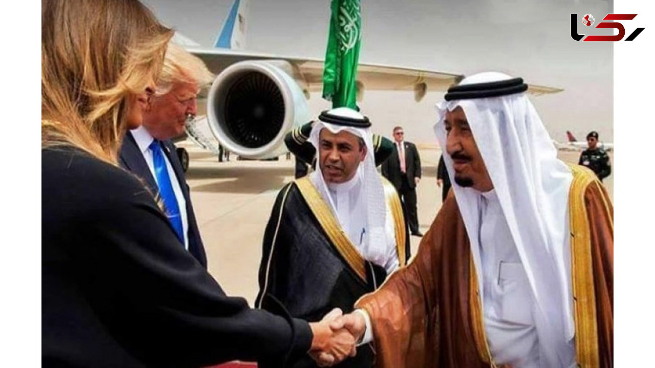 عمل زشت پادشاه عربستان سعودی با همسر ترامپ +عکس