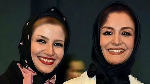 بعید ترین پوشش مریلا زارعی و خواهرش خاله شادونه در فرانسه ! / خانم بازیگر چه کرد ؟!