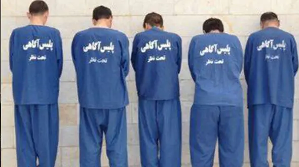زمینگیر شدن ۵ سارق حرفه ای در عملیات تعقیب و گریز پلیس میانه