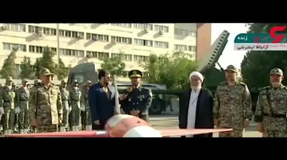 رونمایی از پهپاد کیان در روز تشکیل پدافند هوایی حضرت خاتم الانبیا(ص) + فیلم 