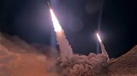 خودنمایی موشک ایرانی روی سر اسراییلی ها