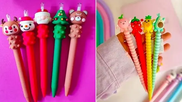 15 مدل شیک خودکار فانتزی با طرح‌ های خاص؛ مناسب عاشقان لوازم‌ تحریر