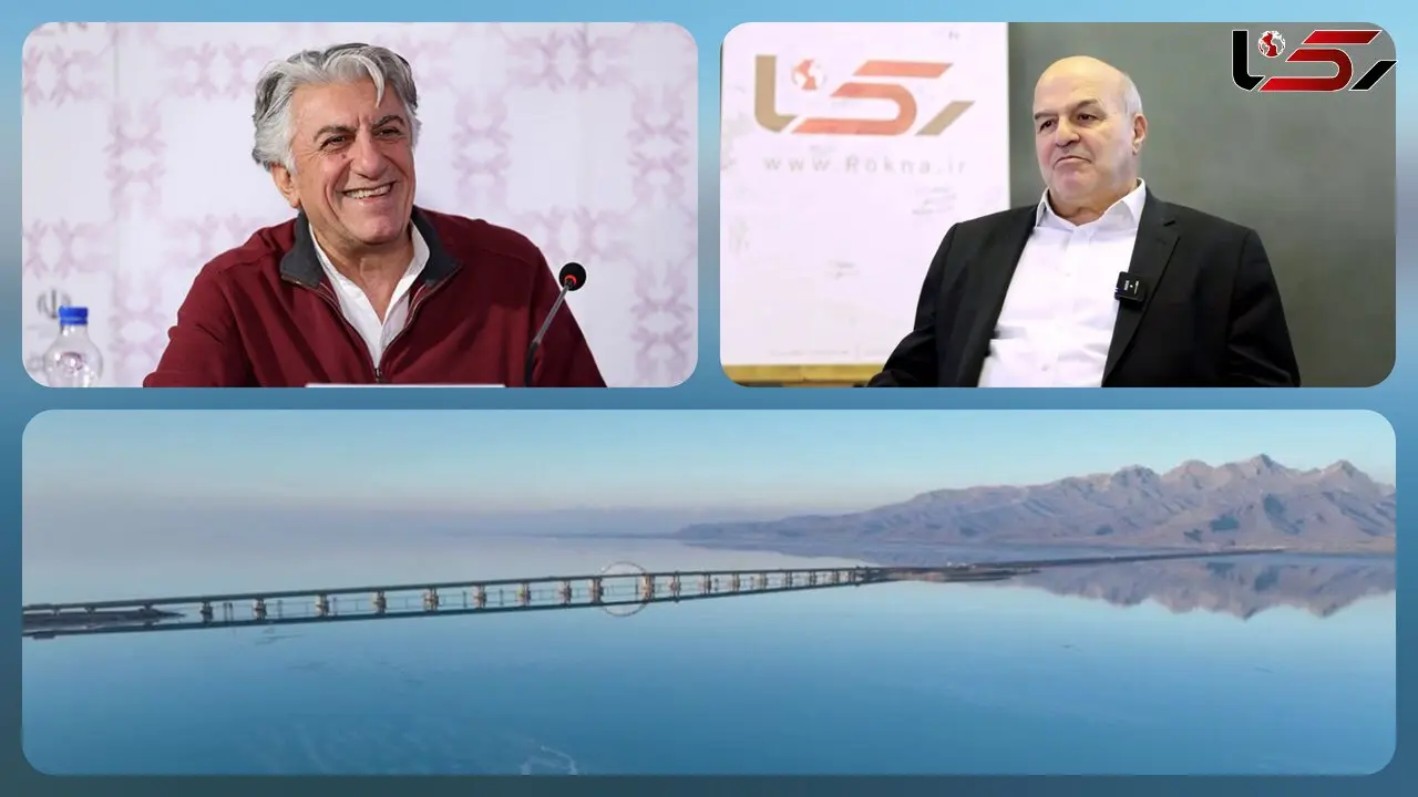 رضا کیانیان: 3 میلیون دلار برای نجات دریاچه ارومیه به عیسی کلانتری دادم، نمی دانم چه شد/ عیسی کلانتری: تکذیب می‌کنم ، اطلاعی ندارم + فیلم