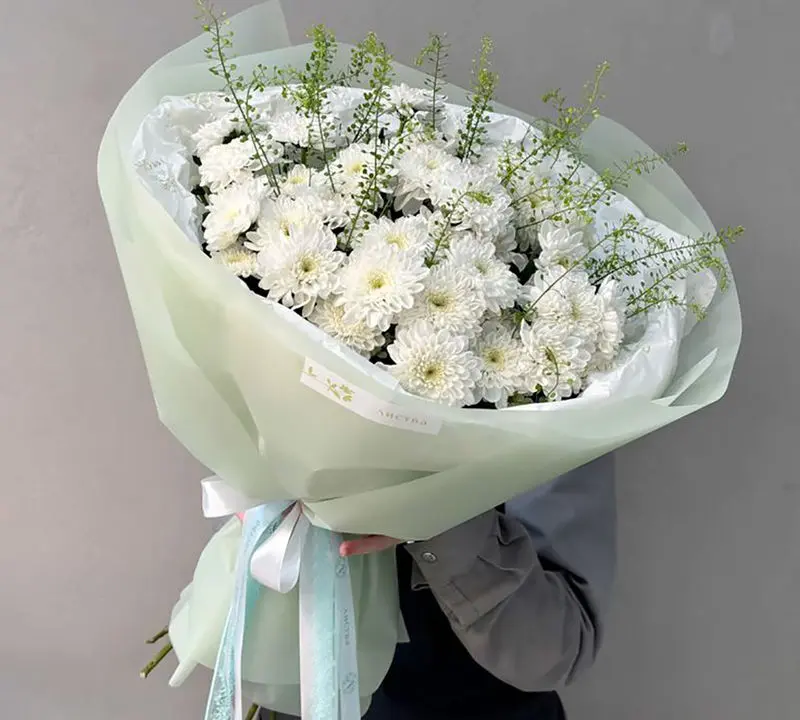 دسته گل سبز عروس