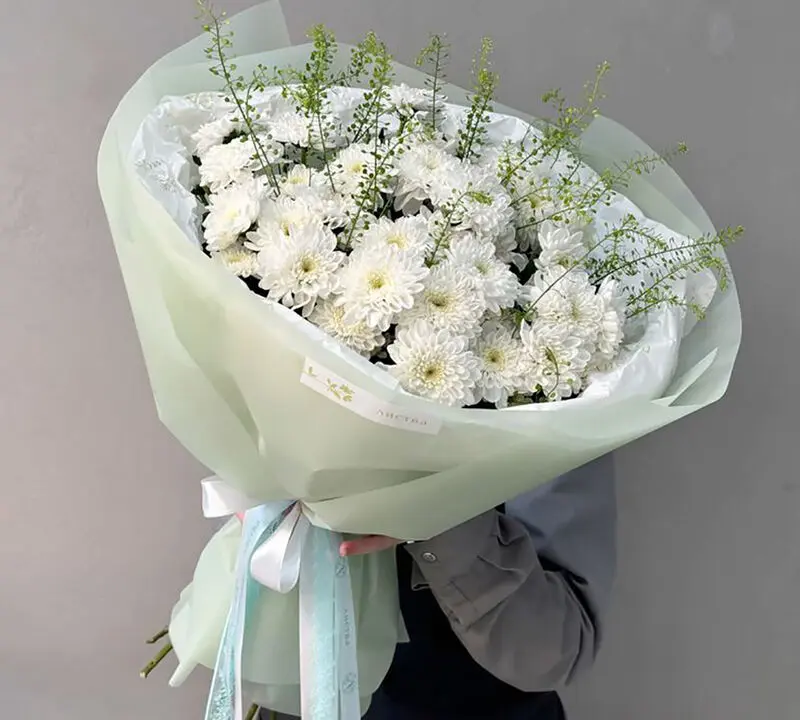 دسته گل سبز عروس