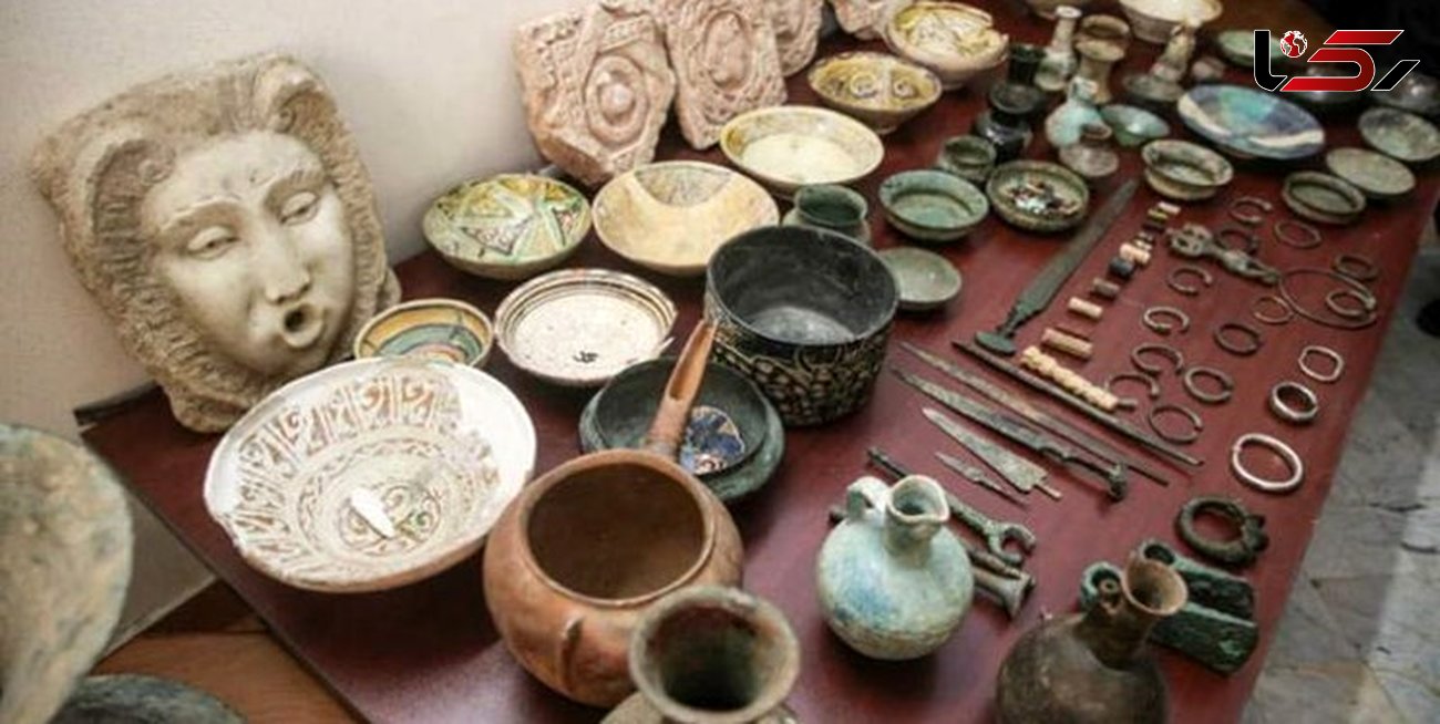 کشف اشیای عتیقه متعلق به عصر آهن در زنجان