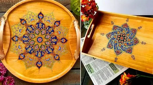 15 مدل جذاب سینی چای طرحدار برای تجربه ای خاص در سرو چای
