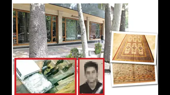 سرقت بزرگ 7 میلیاردی از تاجر فرش تهرانی در روز روشن + عکس