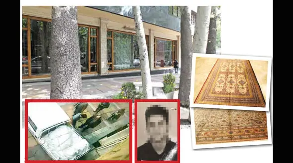 سرقت بزرگ 7 میلیاردی از تاجر فرش تهرانی در روز روشن + عکس