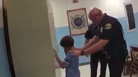  دستبند زدن پلیس به دست کودک 8 ساله + فیلم / امریکا