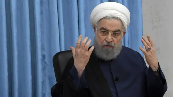 حسن روحانی: نه در جنگ هستیم و نه در صلح؛ خواهان فضای امن هستیم!