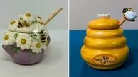 ظرف عسل سرامیکی شیک؛ 15 طرح خلاقانه برای مهمانی‌ ها و میز صبحانه