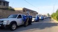 اکیپ های رفع حوادث شرکت آبفای ایلام در مرز مهران مستقر هستند