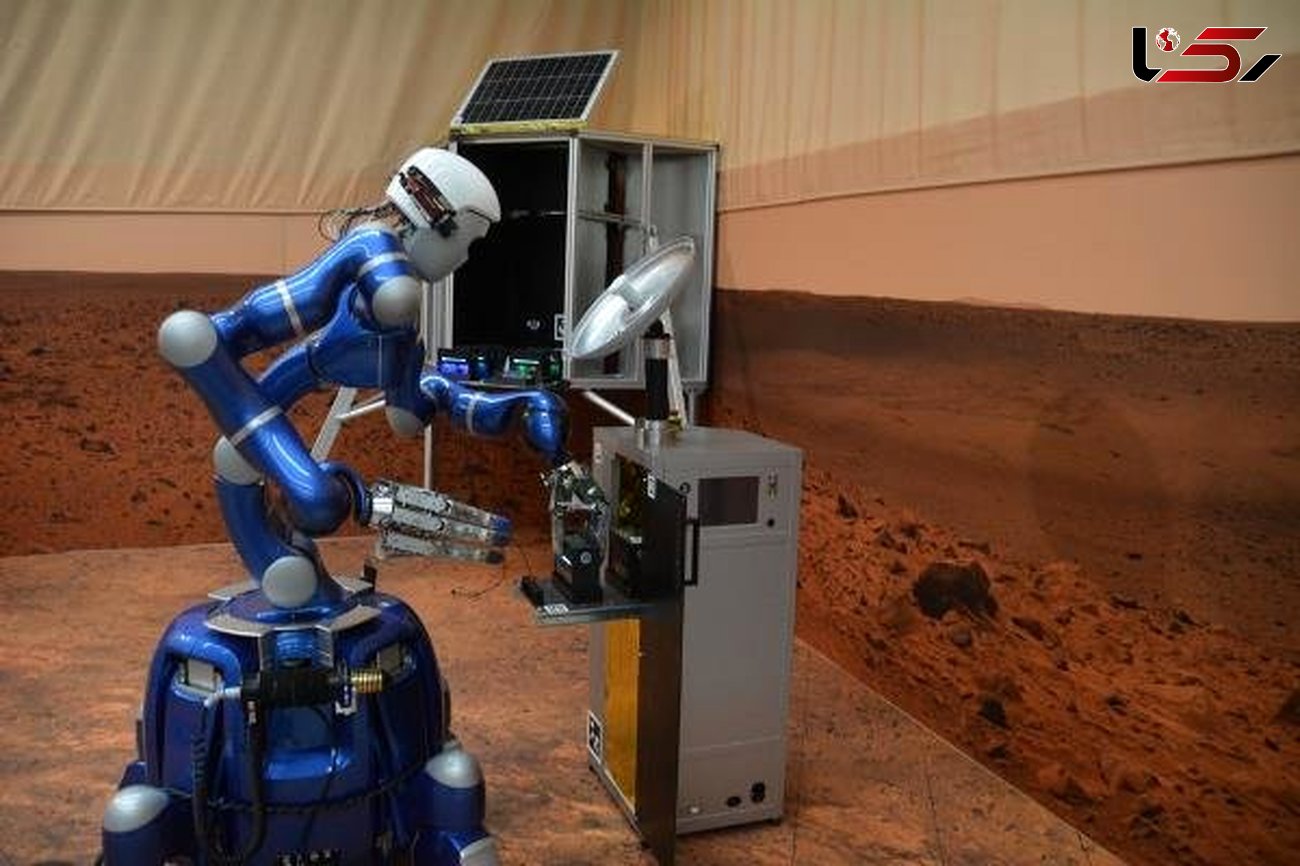 یک ربات از فضا توسط یک فضانورد آلمانی کنترل شد